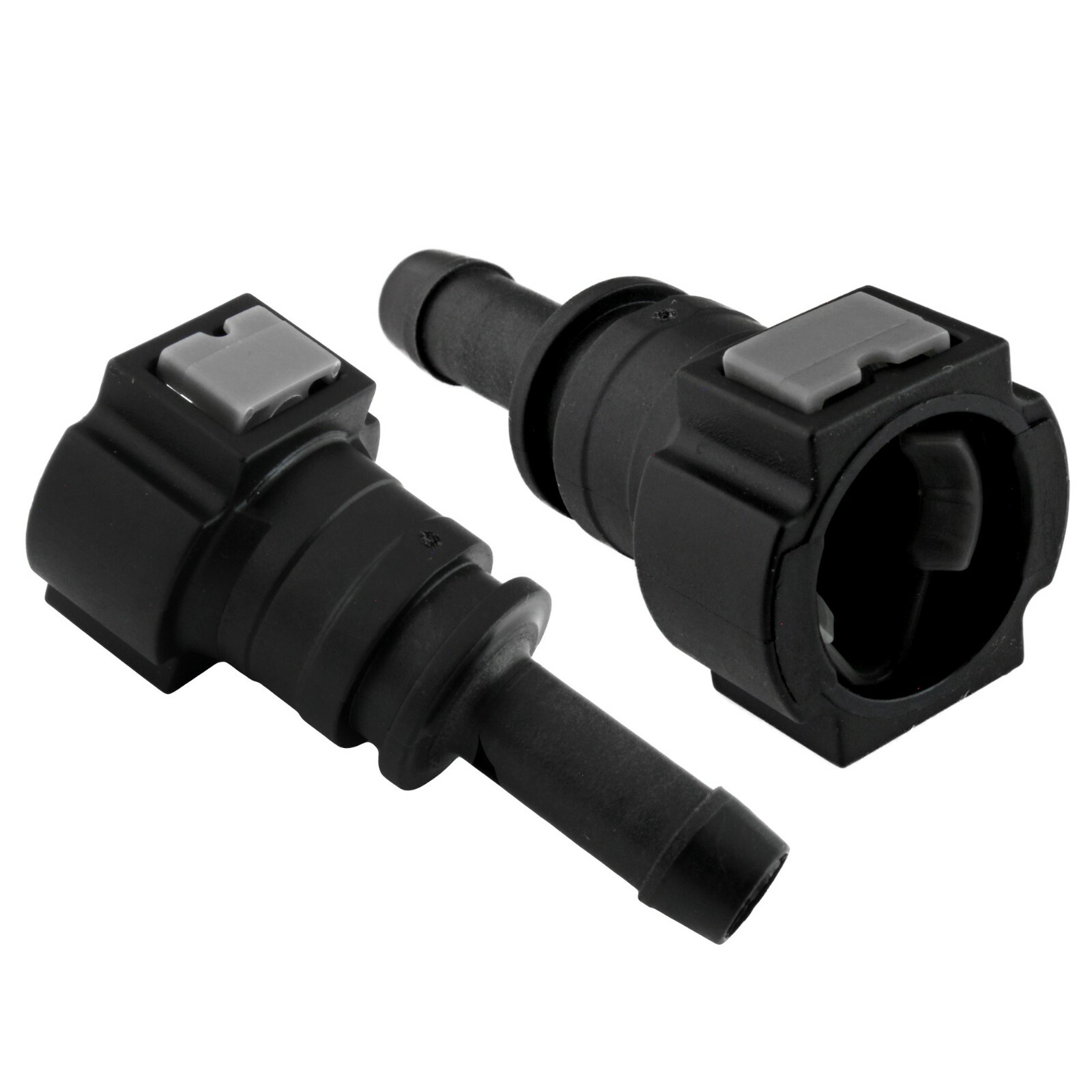 Fuel Line Quick Connect, Adapter for 12 mm Steel to 1/2 Nylon Tubing