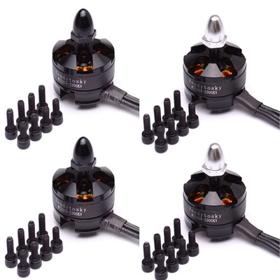 Set of 4 Readytosky 2204 2300kV 2-3S Brushless Motors (2x CW