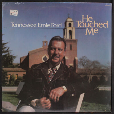 TENNESSEE ERNIE FORD: he touched me WORD 12'' LP 33 RPM Sealed