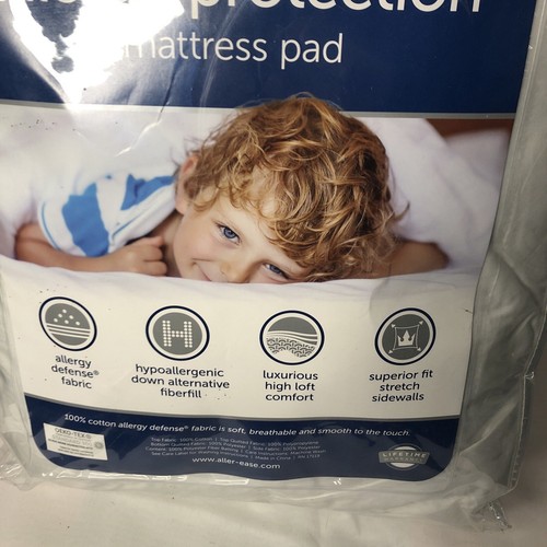 Allerease Twin Mattress Pad 