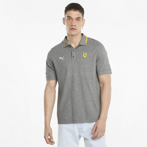 

[531686-03] Мужские гоночные поло Puma Ferrari, Серый