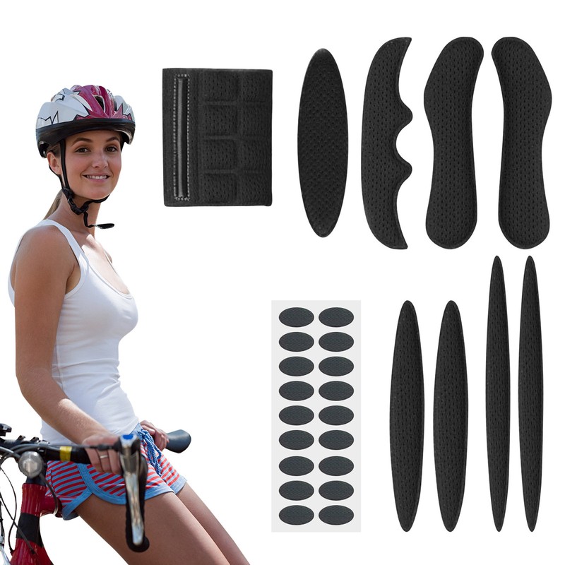Universal Bicycle Helmet Foam Padding Bike Helmet Pads Replacement Cushion New