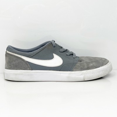 

Nike Boys SB Portmore II 905208-003 Серые повседневные кроссовки, размер 5,5 лет, Серый, SB Portmore II