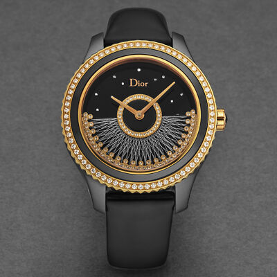 Pre-owned Dior Chris  Grand Bal, L, Strp, Blk Diam-d,rg Diam-b,m A