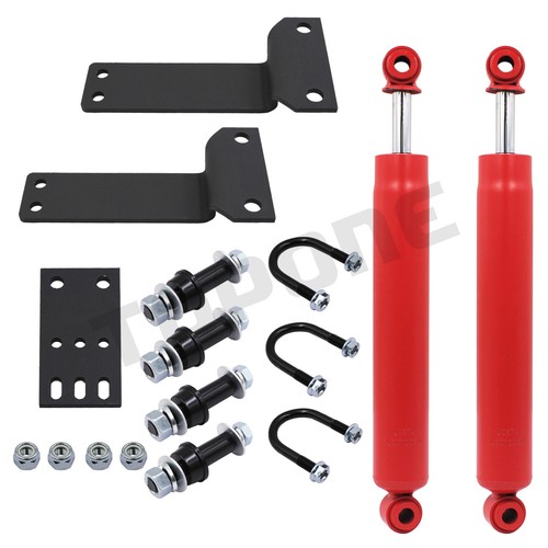 Dual Steering Stabilizer for 1999-2005 Ford Excursion F250 F350 Super Duty 4WD