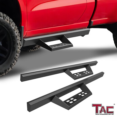 Running Boards for 2018-2024 Jeep Wrangler JL 2 Door 4'' Drop Side Steps Nerf Bar
