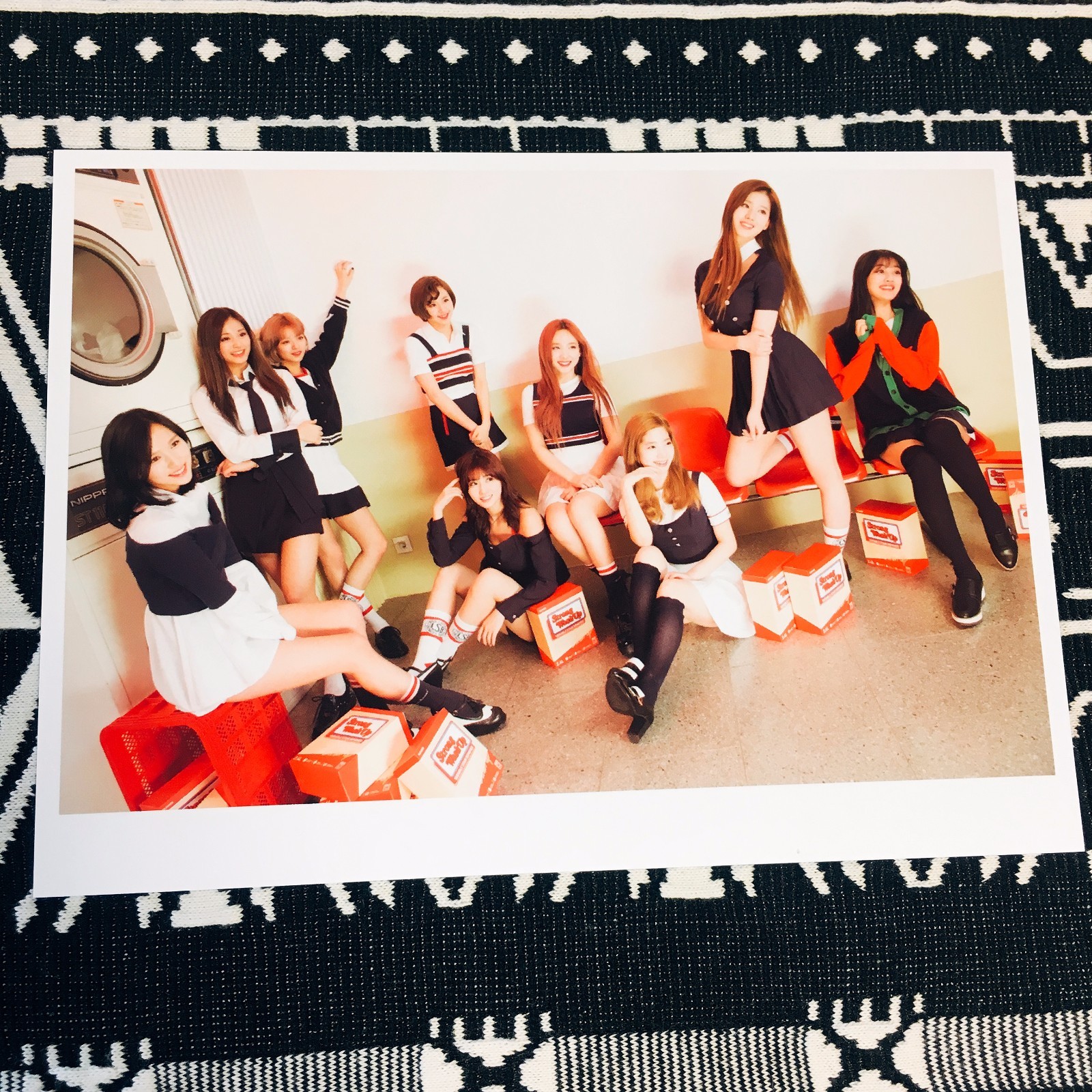 Twice Photo Postcard Version 1 Official Signal 4th Mini Album Photocard 트와이스