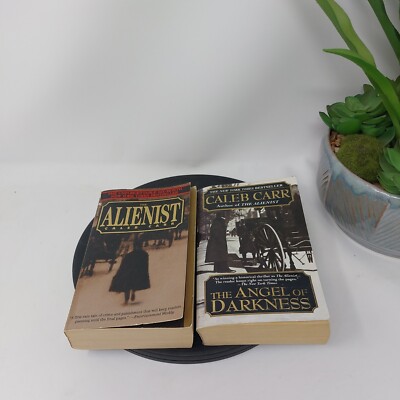 The Alienist - Paperback By Carr, Caleb - GOOD LOT OF TWO AS SEEN