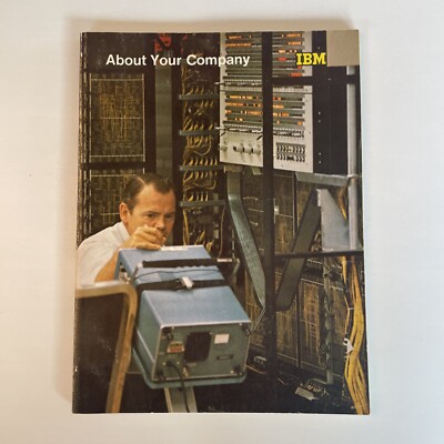 Vintage 1968 IBM About Your Company Employee Handbook Benefits Summary