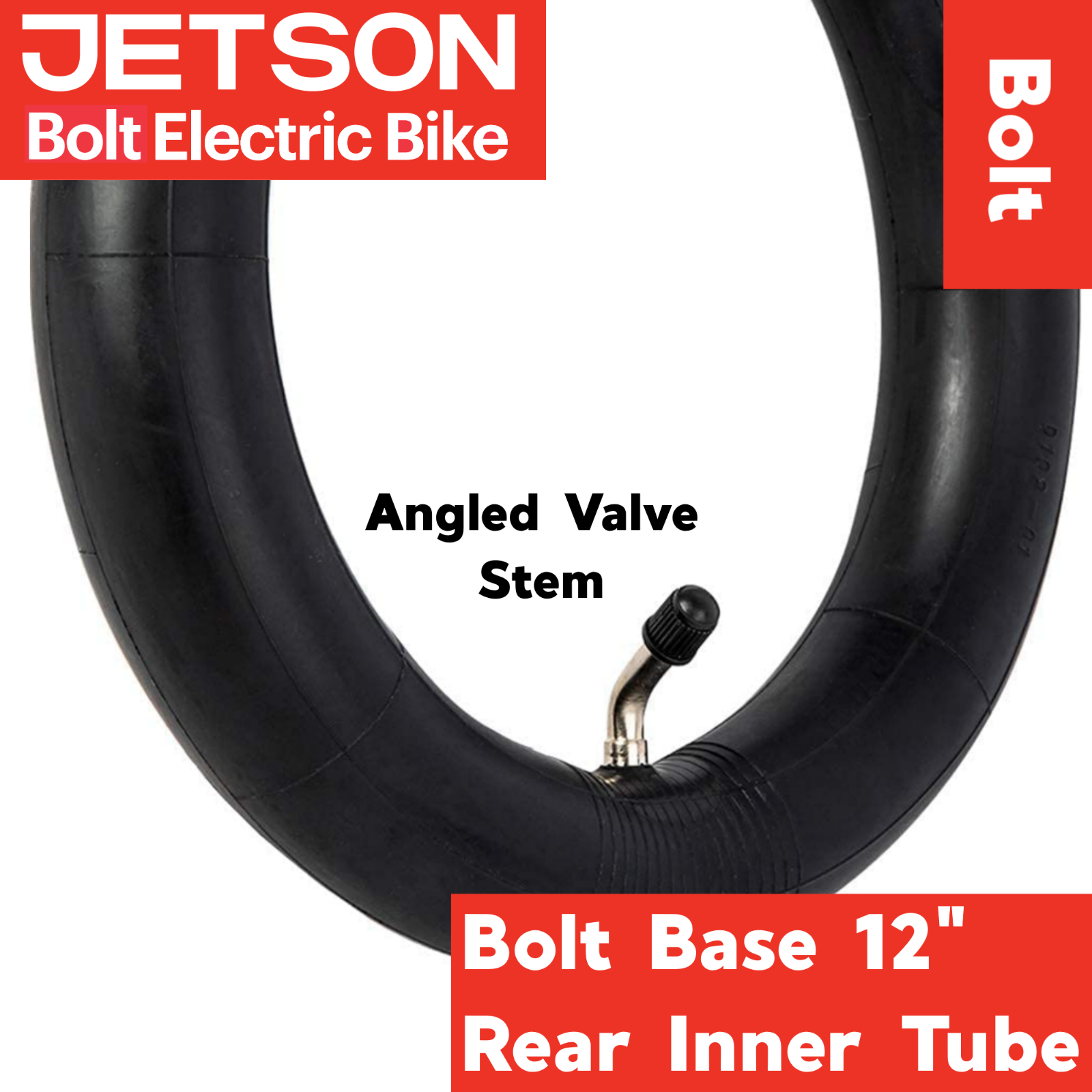 Jetson BOLT 12in Standard Replacement Tire / Inner Tube / Rear or Front / eBike