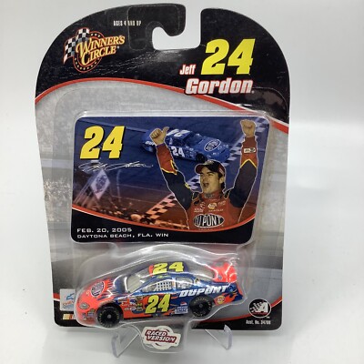 Winners Circle Jeff Gordon #24 2005 Daytona Win Raced Version Rare Version
