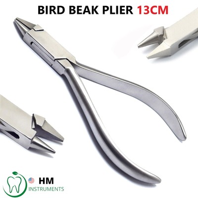 Dental Bird Beak Pliers Wire Bending Orthodontics Pliers Steel Instruments