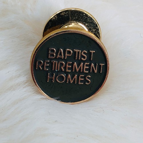Baptist Retirement Homes Employee GF Gold Filled Service Lapel Pin