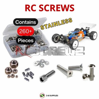 RCScrewZ Stainless Screw Kit tek021 for Tekno EB410.2 1/10 Buggy (TKR6502) | KIT