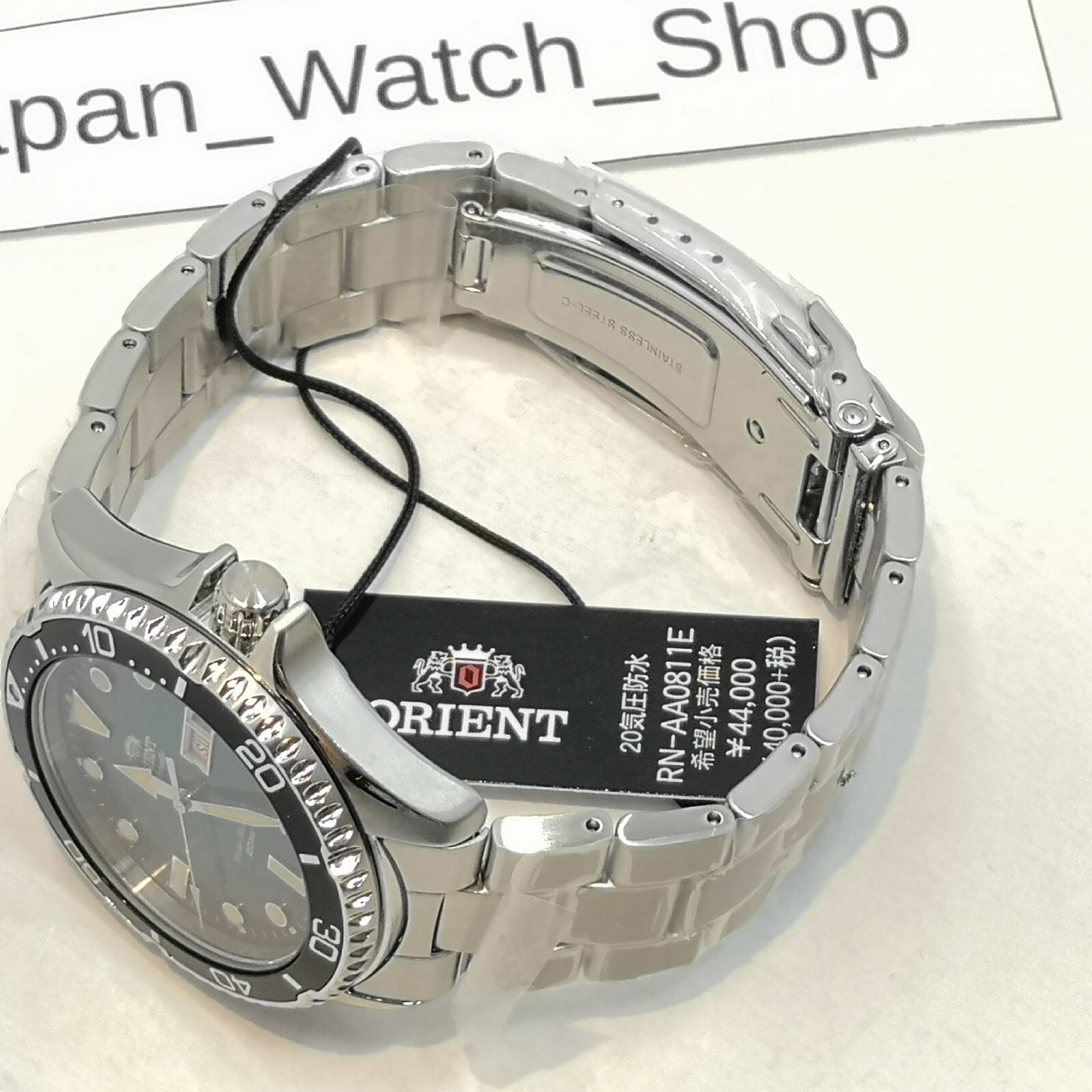 Pre-owned Orient Sports Rn-aa0811e Blue Mechanical Automatic Men's Watch In Box