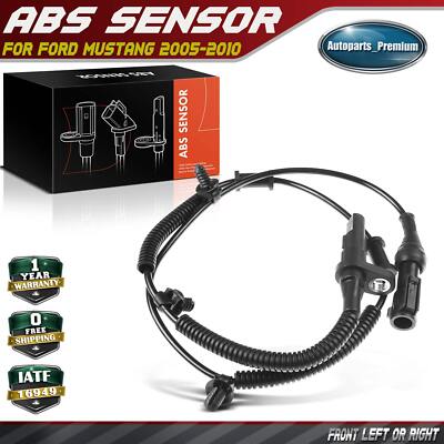 1x ABS Wheel Speed Sensor for Ford Mustang 05-10 Front Left or Right 4R3Z2C204AA