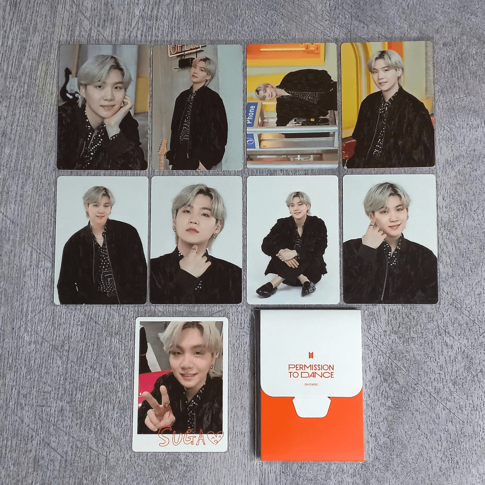 BTS Permission to Dance フォトカード BTS PTD PERMISSION TO DANCE On Stage SEOUL Mini Photo Card