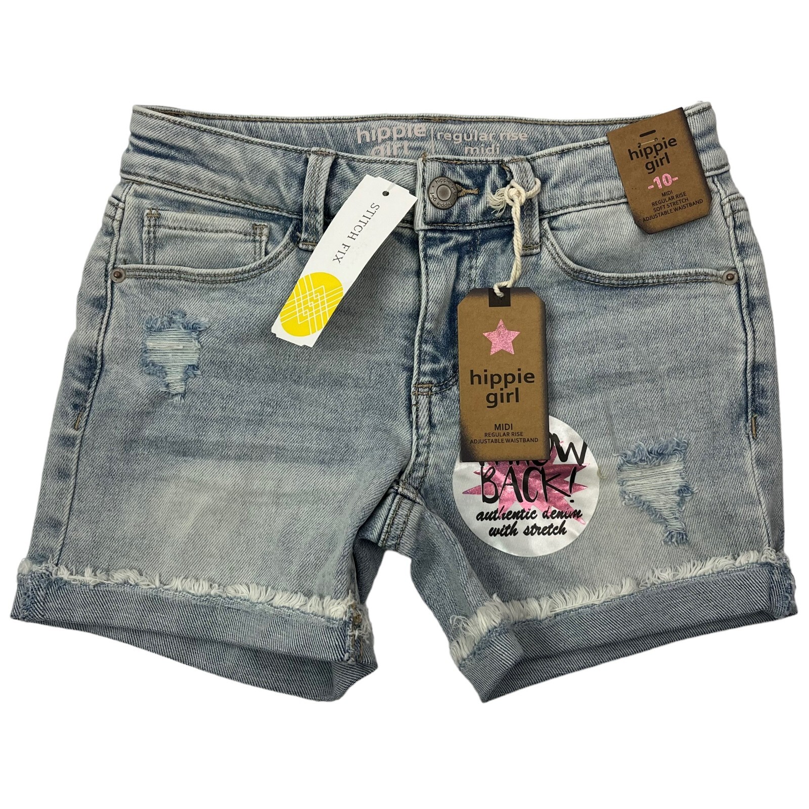 【HI FI FNK】Pour Denim Shorts The Ex-Boyfriend Hi Mid-Thigh Denim Short | Aritzia US