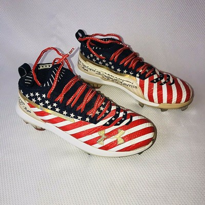 bryce harper youth cleats american flag