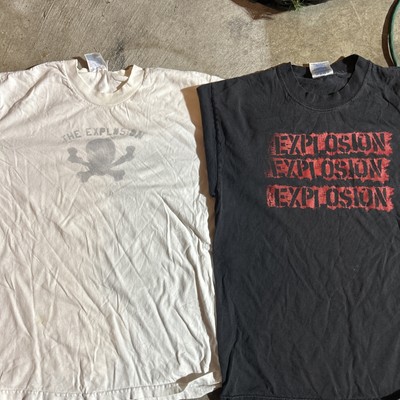 The Explosion Band Shirt Lot 2 M Kid Dynamite AFI Punk Rancid Avail Boston Bane