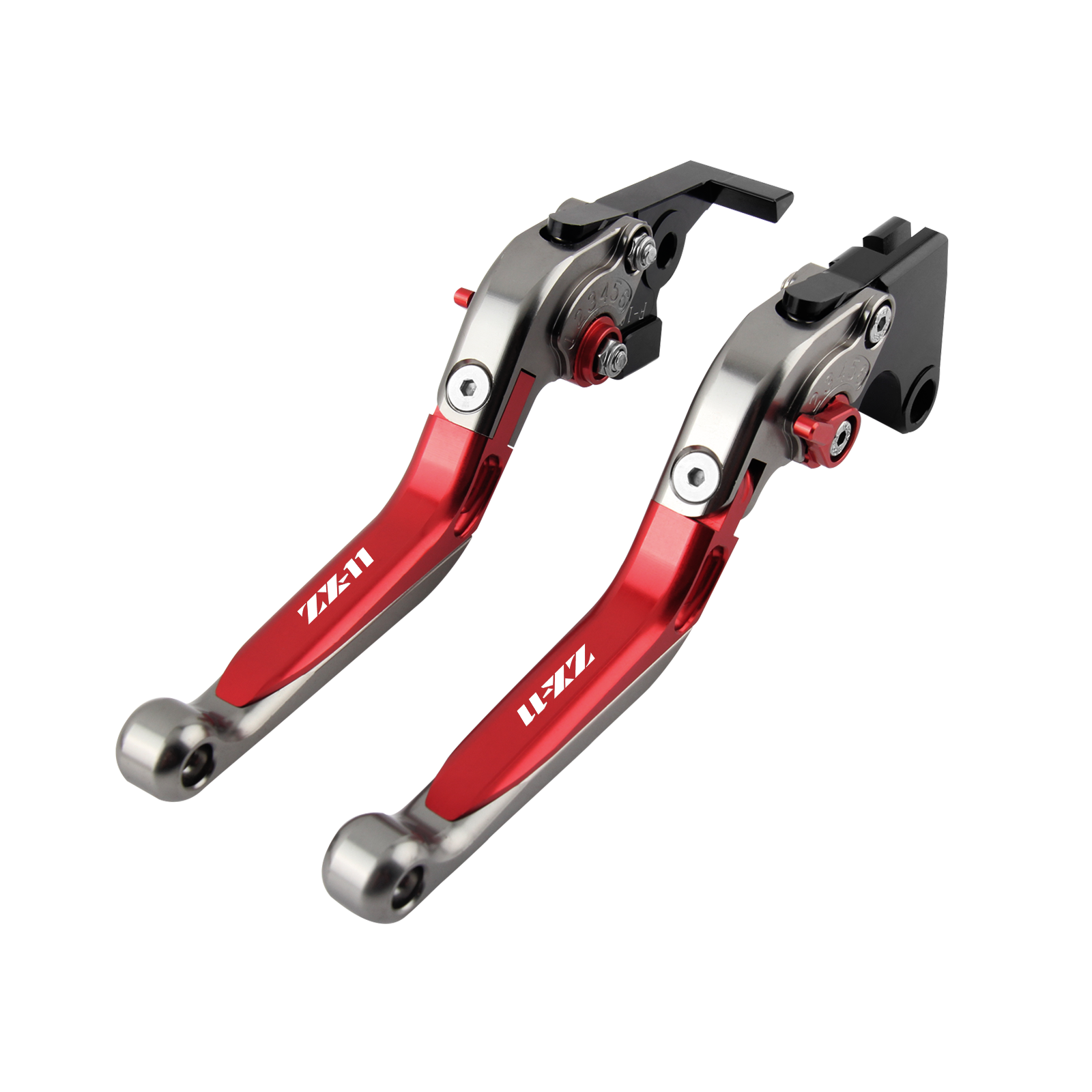 nyan-nyan　0324 For 1990-2001 Kawasaki Ninja ZX11 Folding Extendable Hand