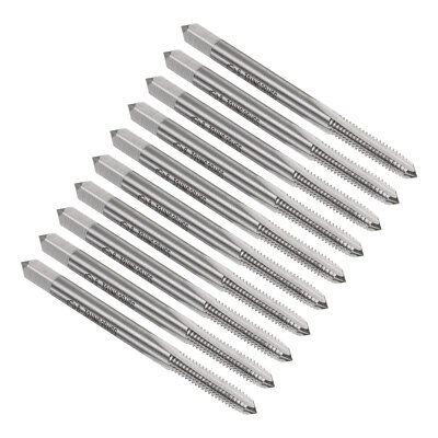 10pcs Machine Tap #8-32 UNC Thread 2B Class 3 Flutes High Speed Threading Tap