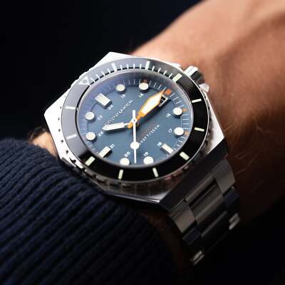 Pre-owned Spinnaker Dumas Stainless Steel 44mm Japanese Automatic Wristwatch