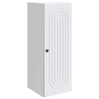 Wall-Mounted Cabinet White 33 x 34.5 x 90 cm Engineered Wood