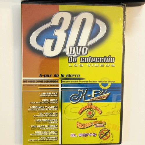 DVD DURANGUENSE K-PAZ HOROSCOPOS BRAZEROS 8 VIDEOS DE