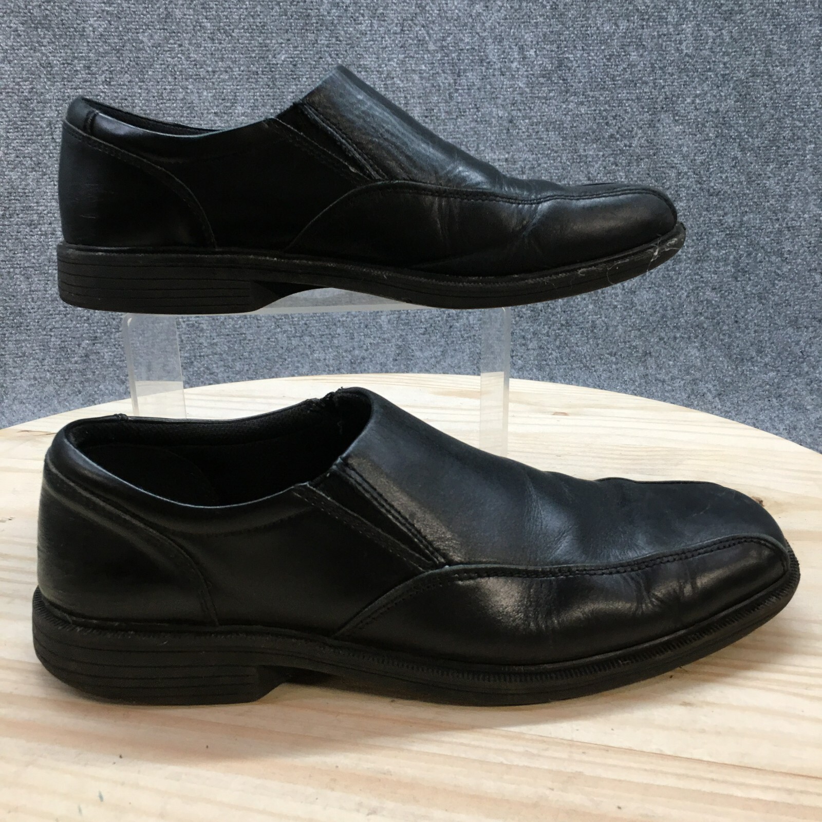 Nunn Bush Shoes Mens 9.5 M Jefferson Loafers Black Leather Casual 84222-001  | eBay