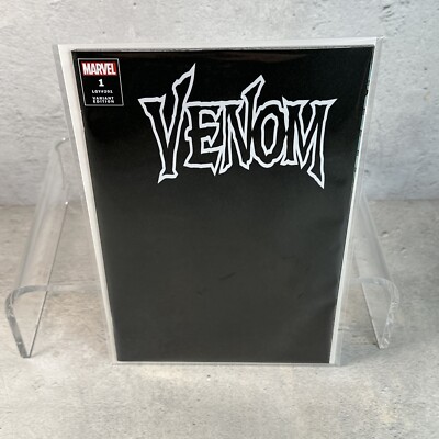 Venom #1,  Black Blank Sketch Cover Variant LGY #201 (MCU 2021) NM/M