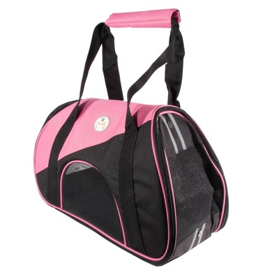 Pet Life   'Zip-N-Go' Airline Approved Contoured Fashion Designer Pet Dog