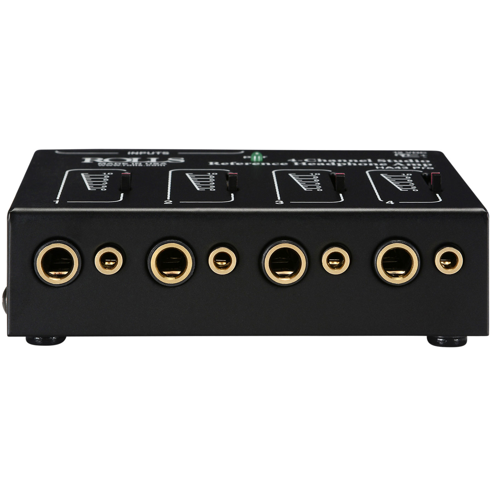 Rolls HA43 PRO 4Ch Stereo Headphone Mixer/Amplifier eBay