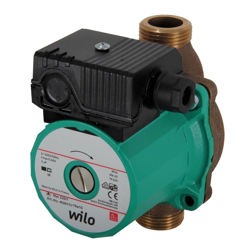 Wilo-Star-Z 20/1 Zirkulationspumpe Trinkwarmwasser 4028111 | eBay