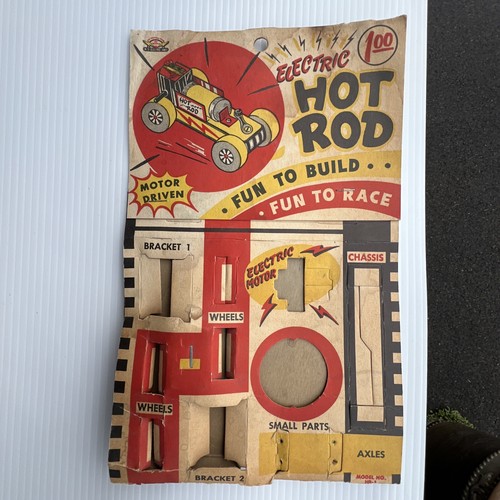 Electric Hot Rod HR-1 Store Display / Just Paper Display, No Car