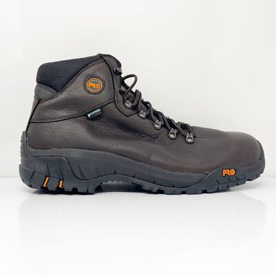 

Timberland Pro Mens Titan 6 85520 Коричневые водонепроницаемые рабочие ботинки из сплава с носком, размер 13 M, Коричневый, Titan