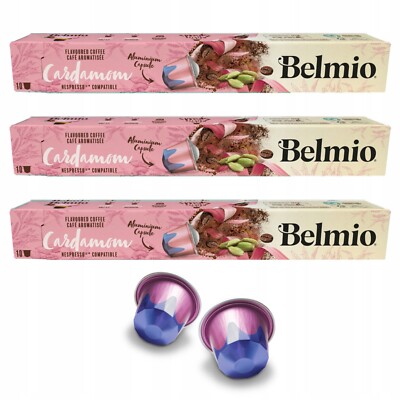 Belmio CARDAMON Coffee NESPRESSO pods -TOTAL 30 pods- FREE SHIPPING