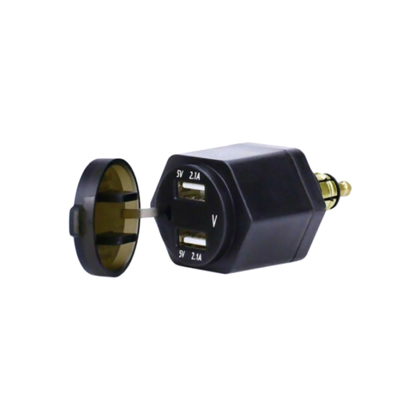 Voltmeter Dual Usb Fast Charger For Bmw Motorcycle Hella Plug