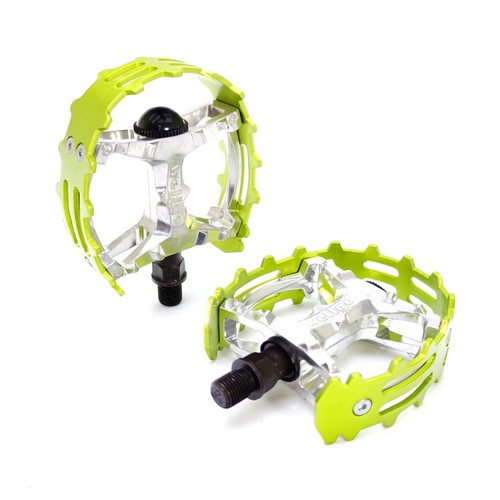 Wellgo BMX MTB XC-II bear trap Bicycle Bike pedals 9/16" Old school Vintage Bike