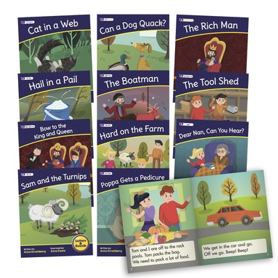 Junior Learning Letters & Sounds Phase 3 Set 2 Fiction Educational Learning Set