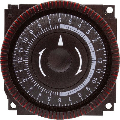 Timer, Diehl, SPDT, Panel Mount, 115v, 15A, 24hr