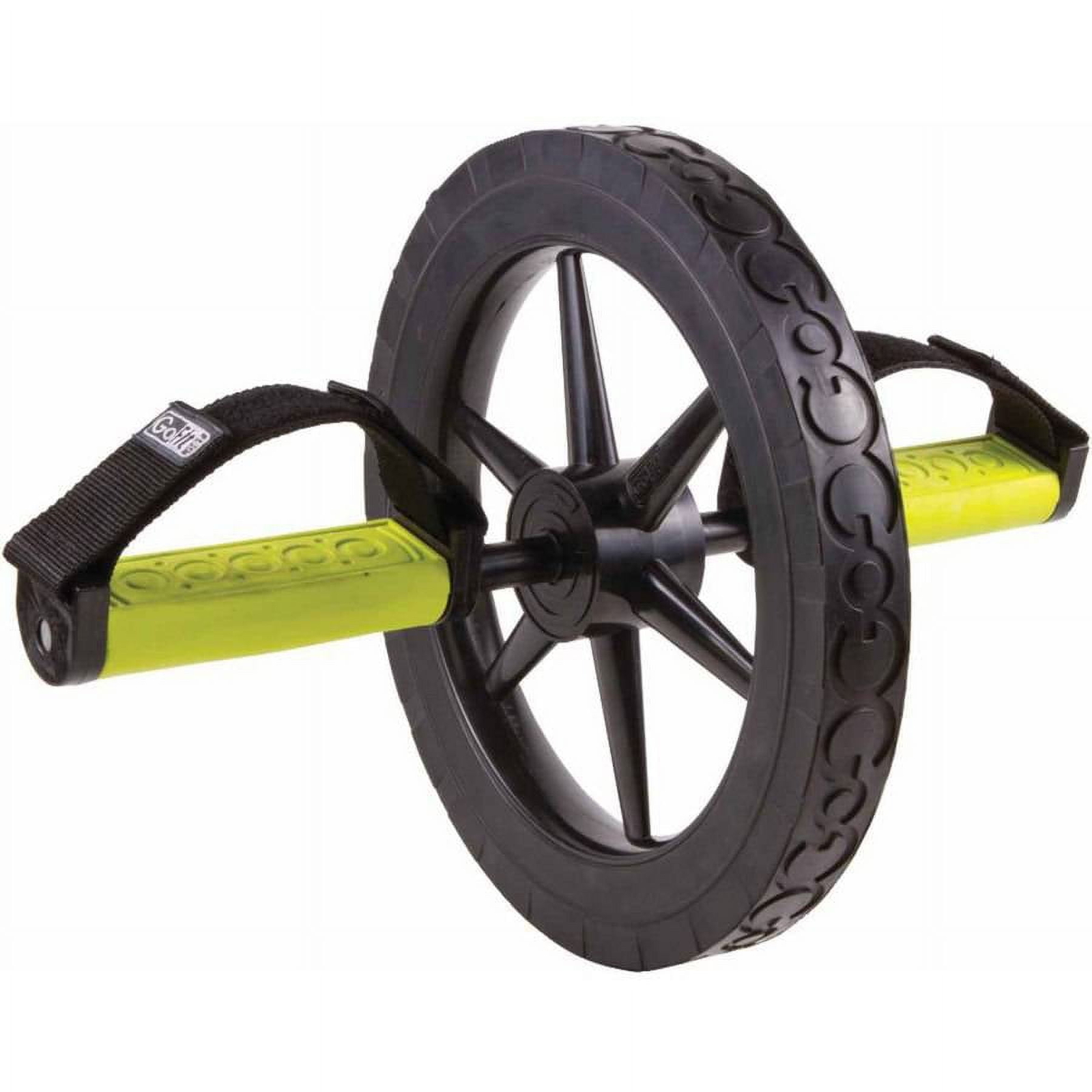 GoFit Extreme Ab Wheel - Abdominal Trainer - Roller with Han