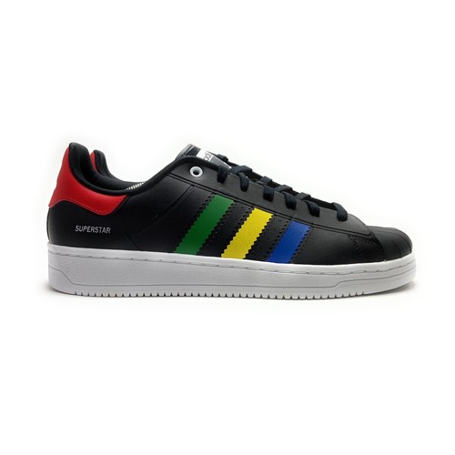 Adidas Men's Superstar OT Tech Black White Blue Shoes GV7572