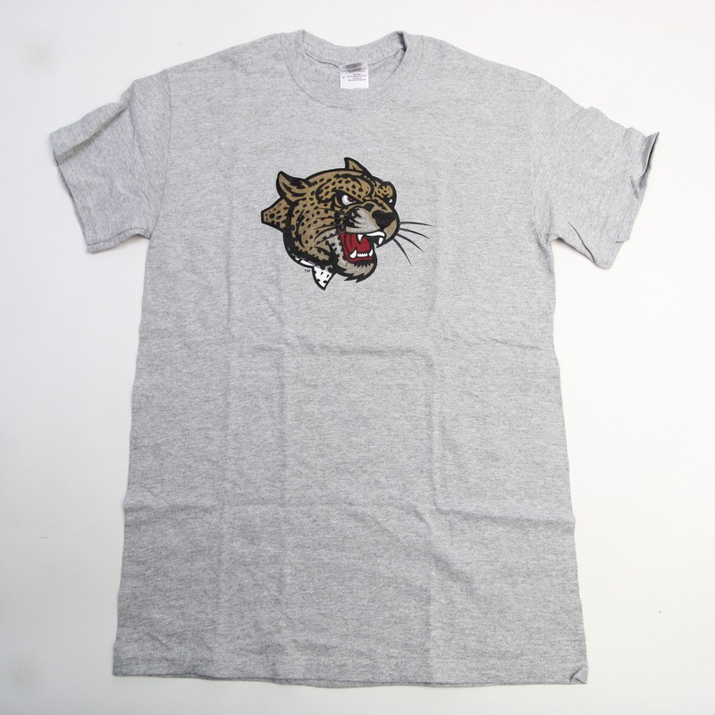 Lafayette Leopards Gildan Heavy Cotton Short Sleeve Shirt Men's Gray