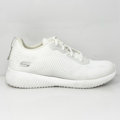 

Skechers Womens Bobs Sport Squad 32504 Белая повседневная обувь Кроссовки Размер 8, Белый, Bobs Sport Squad Tough Talk