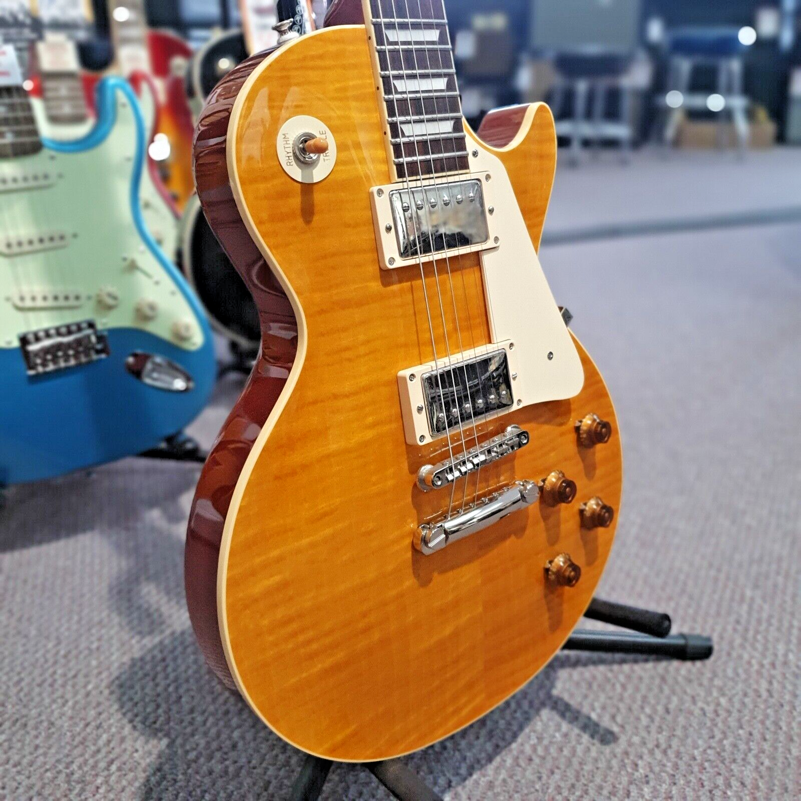 TOKAI TL当時物ノブ Tokai LS-120 Love Rock 1981年製 Lemon Drop Figured Top w