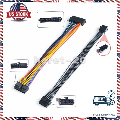 For HP Z440 Z640 ATX 24Pin to 18Pin + 8pin to 12pin Adapter Power Supply Cable