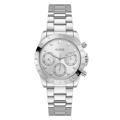 Женские кварцевые часы GUESS Eclipse из нержавеющей стали GW0314L1