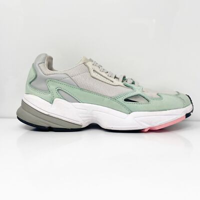 

Adidas Womens Falcon B28127 Серые повседневные кроссовки, размер 9, Серый, Falcon