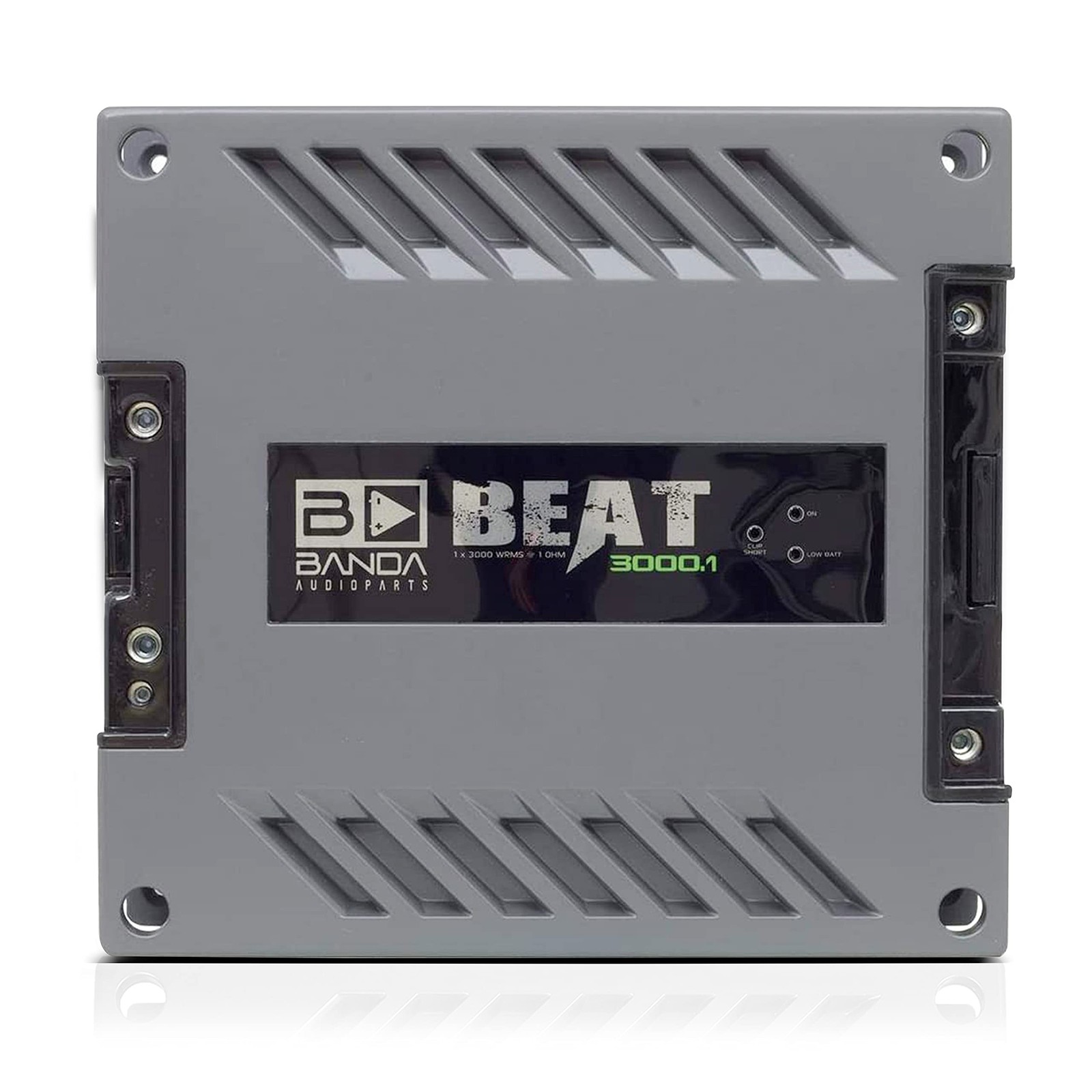 Banda 1-Channel Vehicle Audio Amplifier - 3000 Watts High-Powered Mono Bass